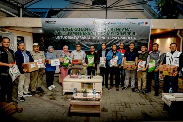 Penyaluran Bantuan dan Dorongan Perbaikan Infrastruktur untuk Korban Banjir di Sumut